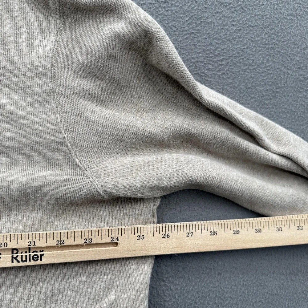 Polo Ralph Lauren Sweatshirt Mens XL Beige 1/4 Zip Mock Neck Cotton‎ Pullover